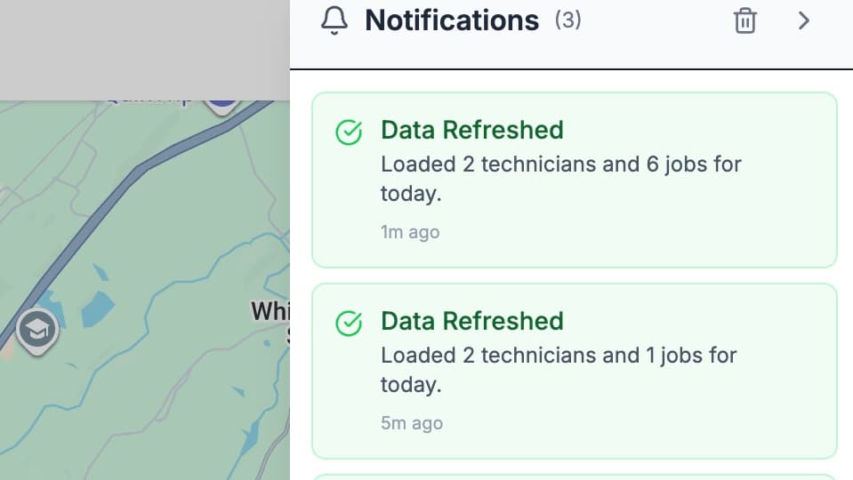 Dispatch screenshot 1